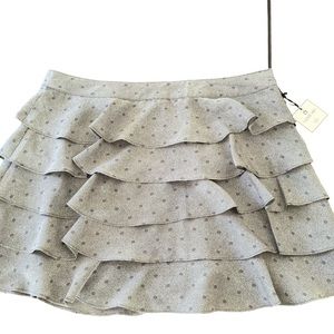 I Love H81 Ruffled Layered Skirt